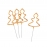 Christmas Tree Sparklers, Pack of 4
