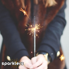 25cm Large Party Sparklers, Pack of 10